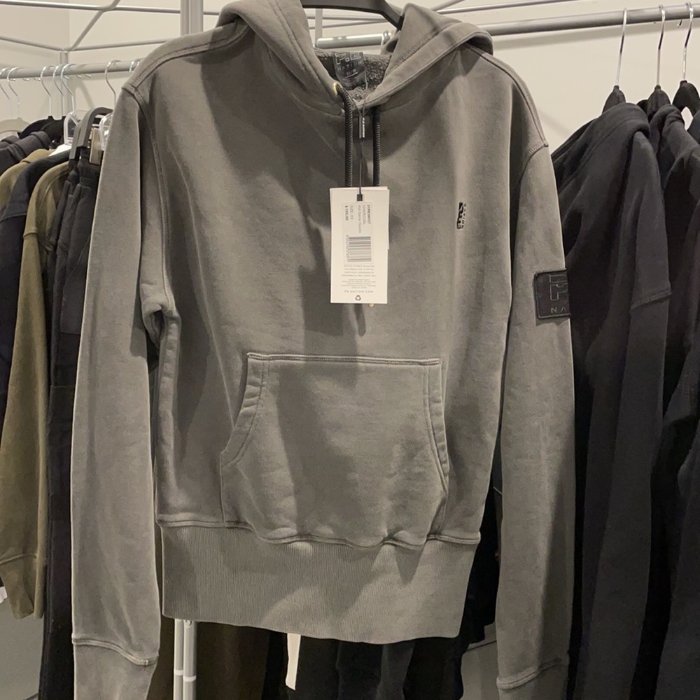Pe nation sweatshirt charcoal mid game hoodie